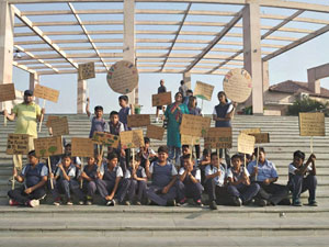 World Earth Day celebration - Cycle Rally